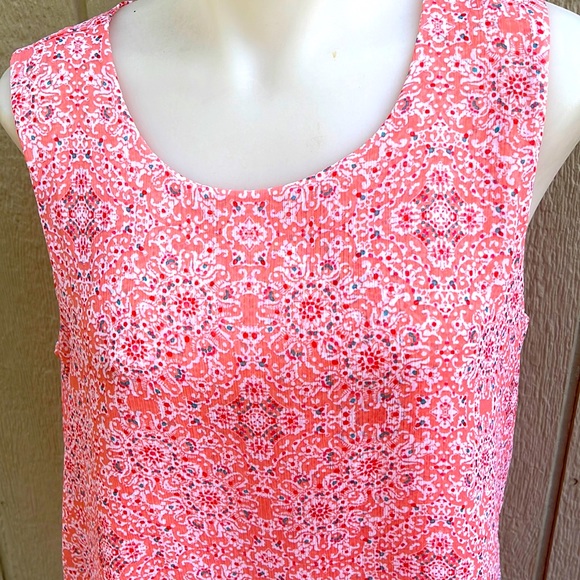 Star Fever Abstract Print Asymmetrical Dress - Picture 2 of 7